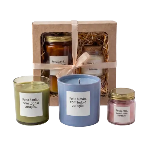 Kit de velas aromáticas
